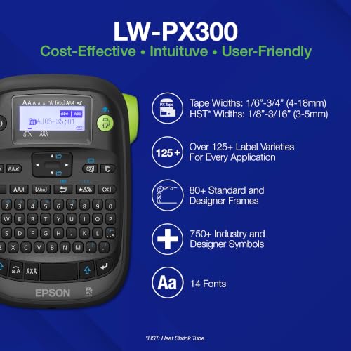 Epson LW PX300ADPT Industrial Label Maker