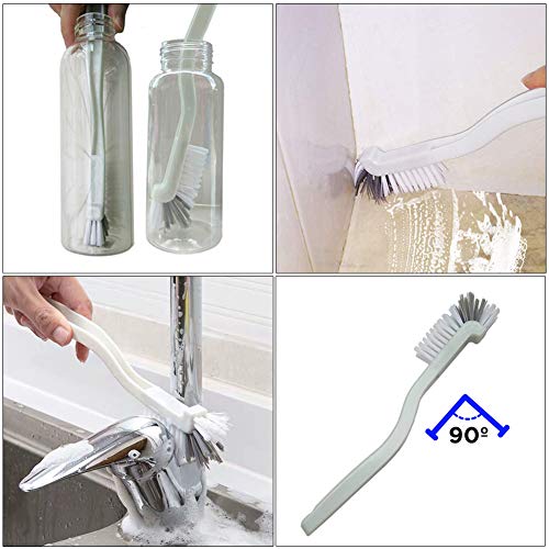 Dish Brush Set 4 Pack with Handle