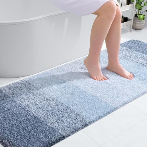 Bathroom Runner Rugs Mat 70x20 (70" X 20" / Blue)