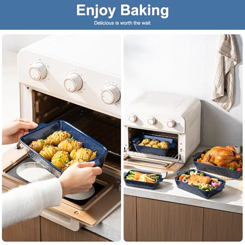 Casserole Dishes for Oven (Blue)