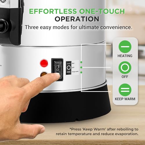 Water Boiler and Hot Water Dispenser (8.5 Quarts)