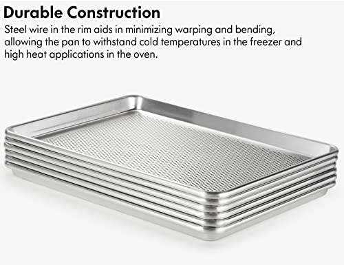 6 Pack Aluminum Sheet Pan Perforated (6 Count)