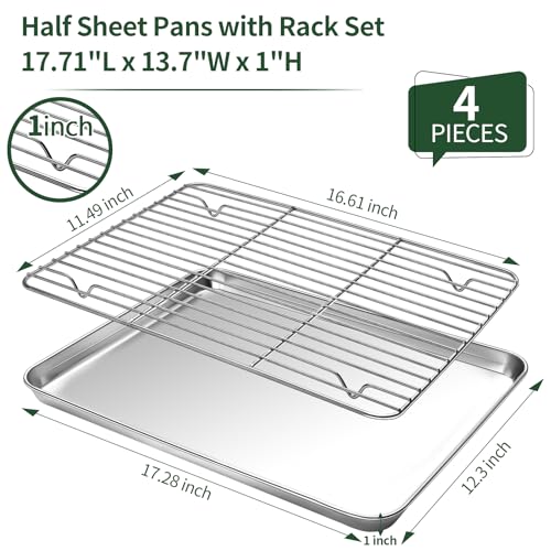 Baking Sheet and Cooling Rack Set (18 inch)