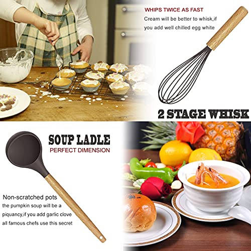 Cooking Utensils Set (Dark Gray)
