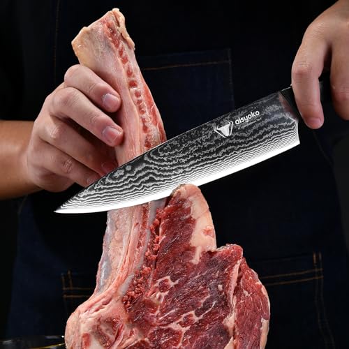 8C Damascus Knife Set (3-Piece Knife Set (Multiple Sizes))