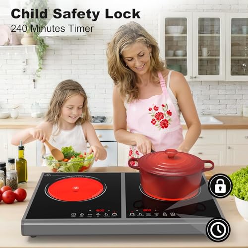 Electric Cooktop (2 burner electric cooktop)