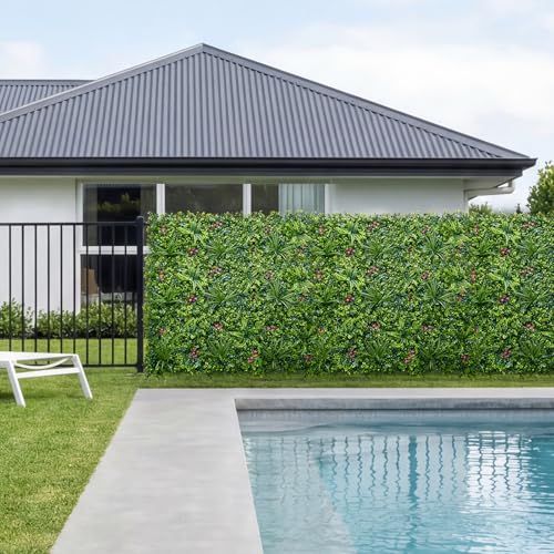 Artificial Plant Wall (Mixed Leaf / 20*20IN 12Pcs)