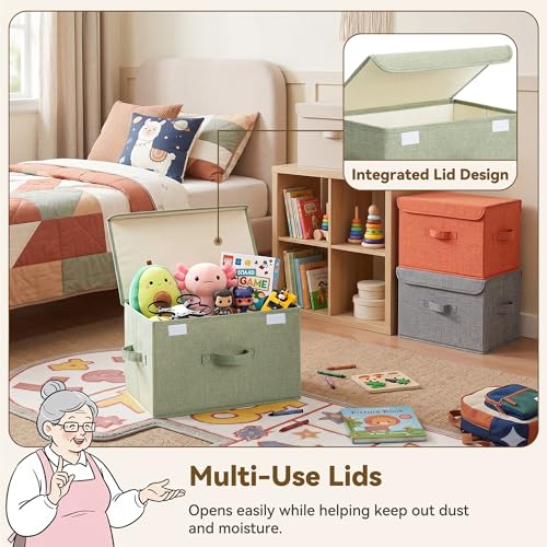 Memory Keepsake Storage Box (Mixed Colors / Large-4 Pack)