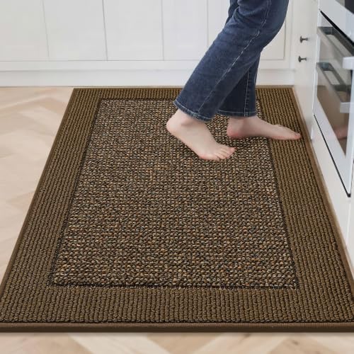 Kitchen Rugs 24"x36" (Brown / 24" X 36" (Rectangular))