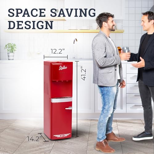 Retro Bottom Water Dispenser (Red / Bottom Load Retro)