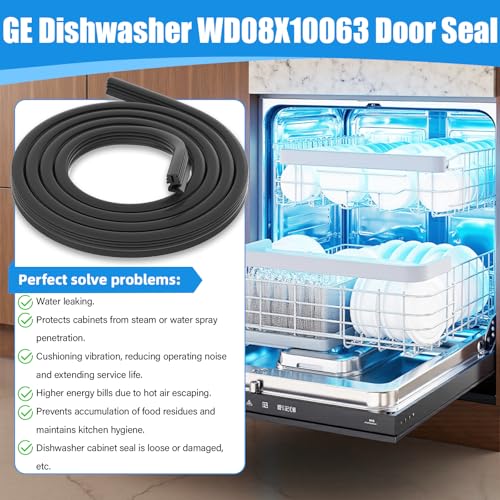Upgraded WD08X10063 Dishwasher Door Seal