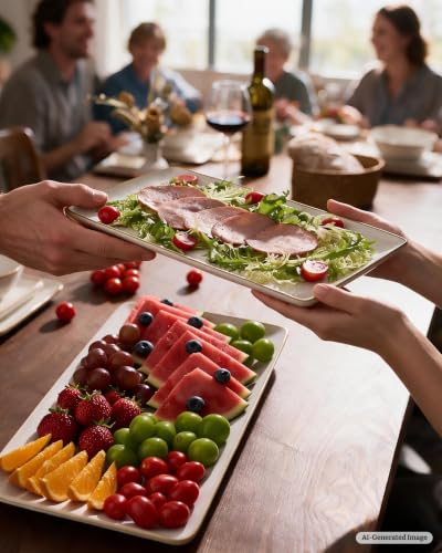 Serving Platters Set of 3 Sizes (3 Count)