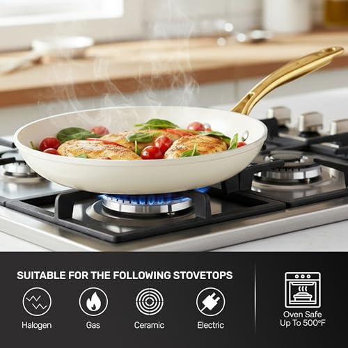 15 Pc Ceramic Cookware Set (Gray / 15 Pc Set)