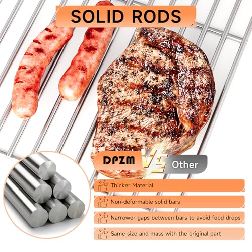 15'' x 25.5'' Stainless Steel Grill Grate for Broil (15''D x 25.5''W)