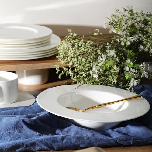 Sylvie 20 Pieces Bone China Dinnerware Set (Sylvie - White / 20 Piece Service for 4)