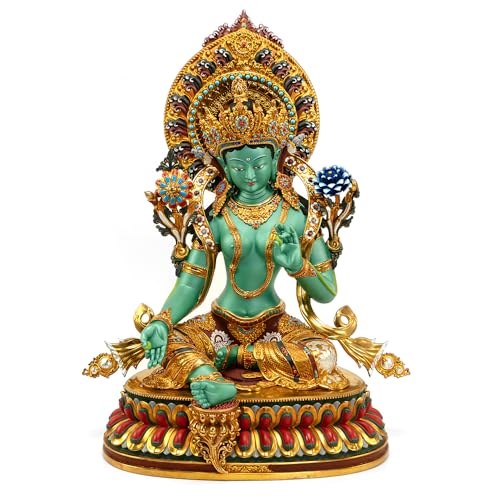 Handmade Copper Buddha Statue Indoor