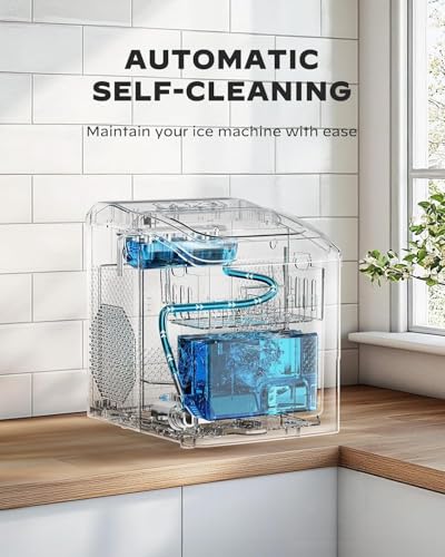 Countertop Ice Maker (Rock Black / 26lbs)