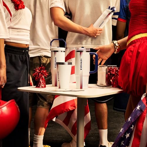 IceFlow 2.0 Flip Straw Tumbler (Team White Dark Blue / 30 Ounces)