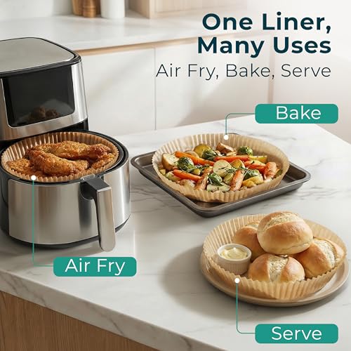 Cathy Yoder's Round Air Fryer Liners (6 inch - Round)