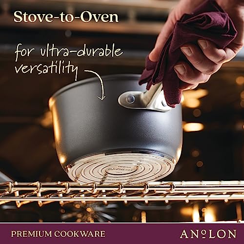 Accolade Forged Hard Anodized Nonstick Sauce Pan (Saucepan (2.5 Quart))
