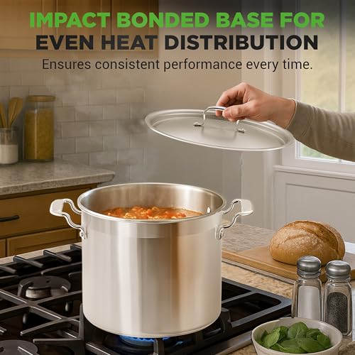 16 Quart Stainless Steel Stockpot