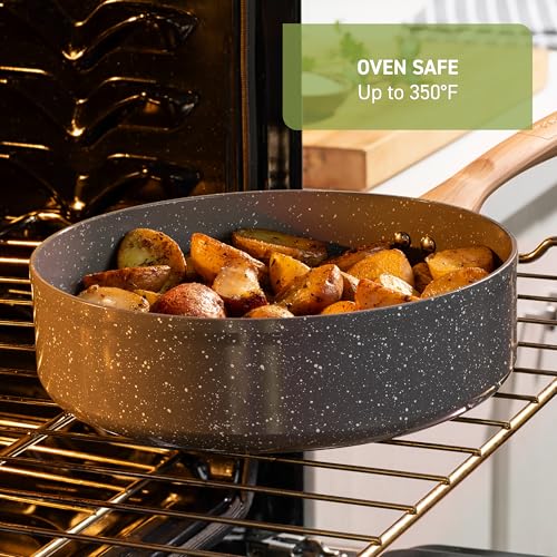 Revive Ceramic Cookware Sets (Stone Gray / 12-Piece)