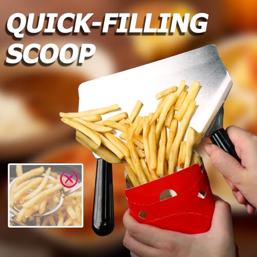 Stainless Steel French Fry Popcorn Scoop