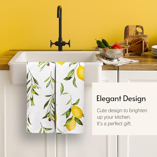 Kitchen Towels (Watercolor Lemon)