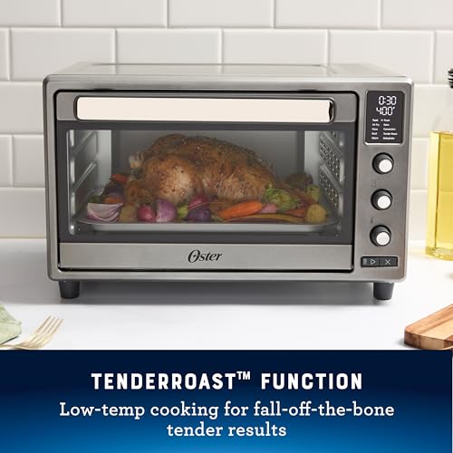 10 Function Air Fryer Oven Toaster Oven Countertop (Stainless Steel)