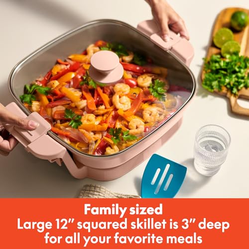 Fits Anywhere SAUTE Make & Take Skillet (12" x 12" / Blossom)