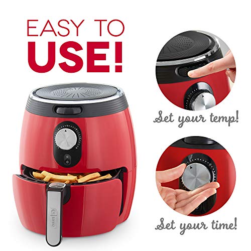 Deluxe Air Fryer (Red / 3qt / Air Fryer)