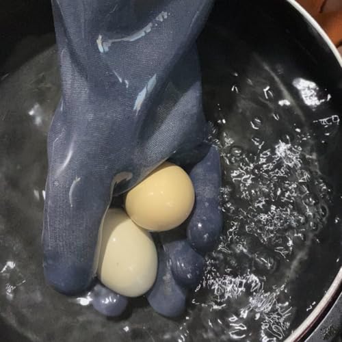 Silicone BBQ Grill Gloves (Black2 / 7/S)