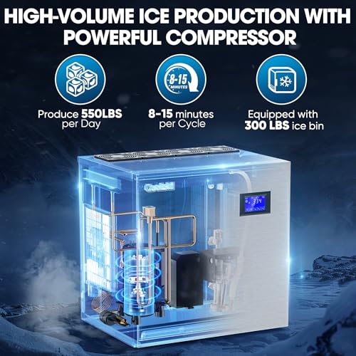 Commercial Ice Maker Machine 550LBS