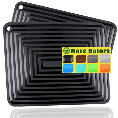 Large Silicone Trivet Mats for Hot Dishes (2 Count)