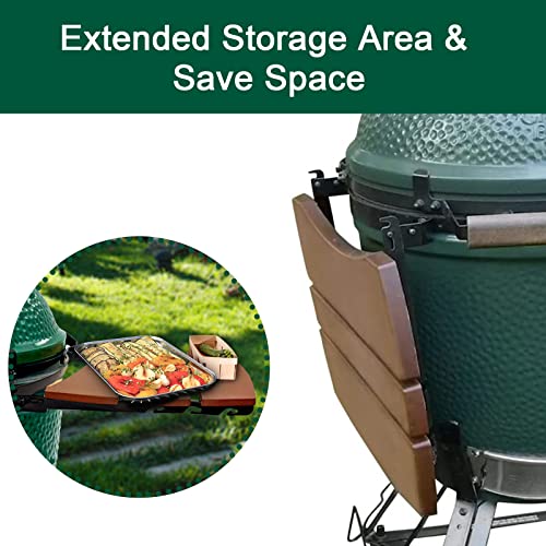 Side Shelves Big Green Egg Accessories (L3 Side Shelves)
