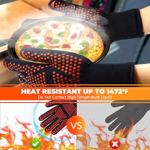 1 Pair Grill Oven Mitts (2 Count)