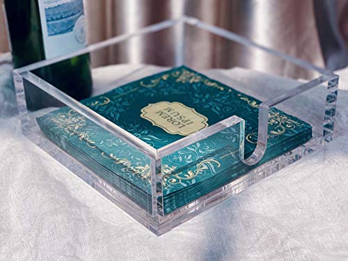 Acrylic Cocktail Paper Napkin Holder