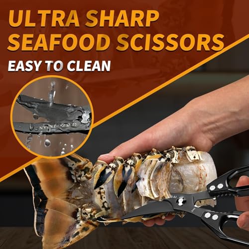 Kitchen Scissors for Food (Bright Dark)