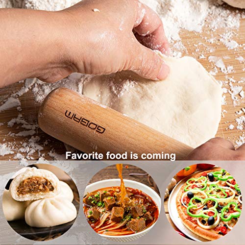 Wood Rolling Pin (14.5*1.6inch)