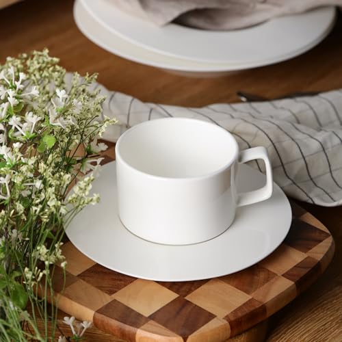 Sylvie 20 Pieces Bone China Dinnerware Set (Sylvie - White / 20 Piece Service for 4)