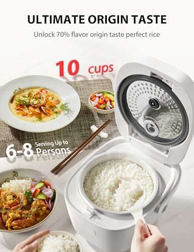 OriginTaste Rice Cooker 10 (OriginTaste 10 Cups Uncooked)