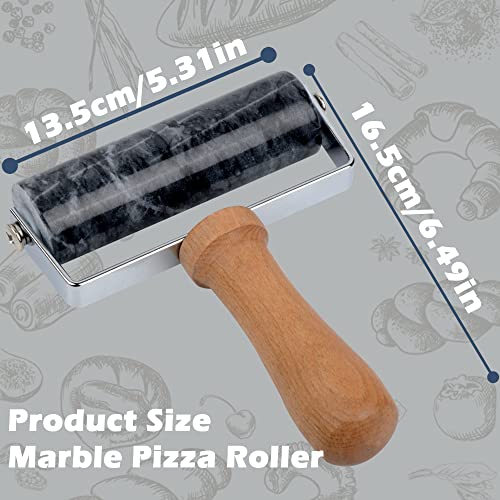 Rolling Pin Pizza Roller (Type 1 Black)