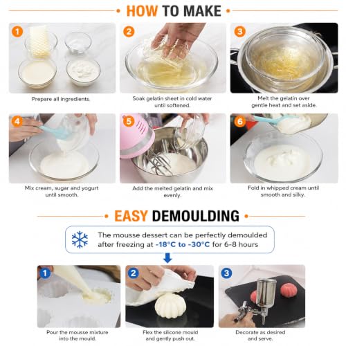 Lemon Silicone Mold for Baking Mousse Cake