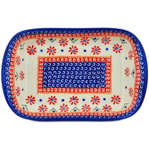 Platter with Handles 10 (Holiday Drive)