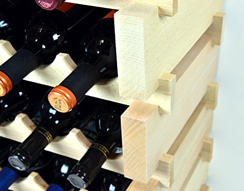 Modular Wine Rack Beechwood 32