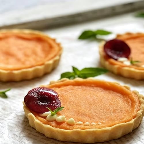 Mini Tart Pan 6PCS (5.5*1Inch)