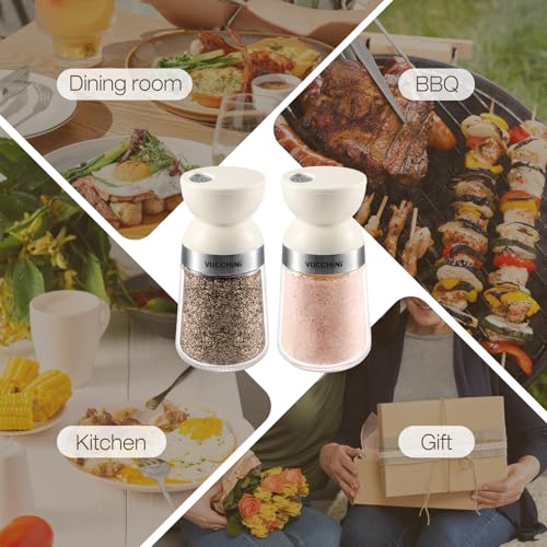 Salt and Pepper Shaker Set (Beige)
