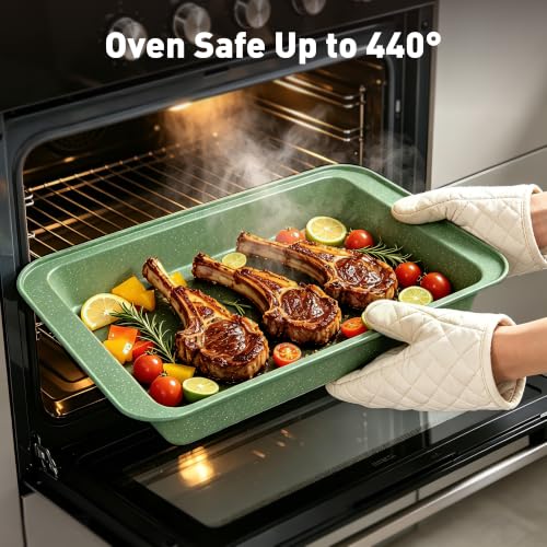 30 Piece Pots and Pans Set (30-piece / Green)