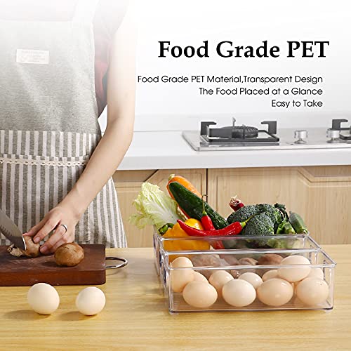 Set Of 6 Refrigerator Organizers and Storage (6 Count)