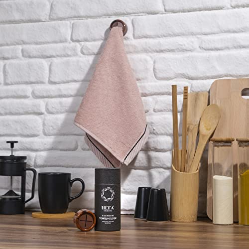 Towel Holder Towel Hooks (4 Pack / Chocolate Brown)